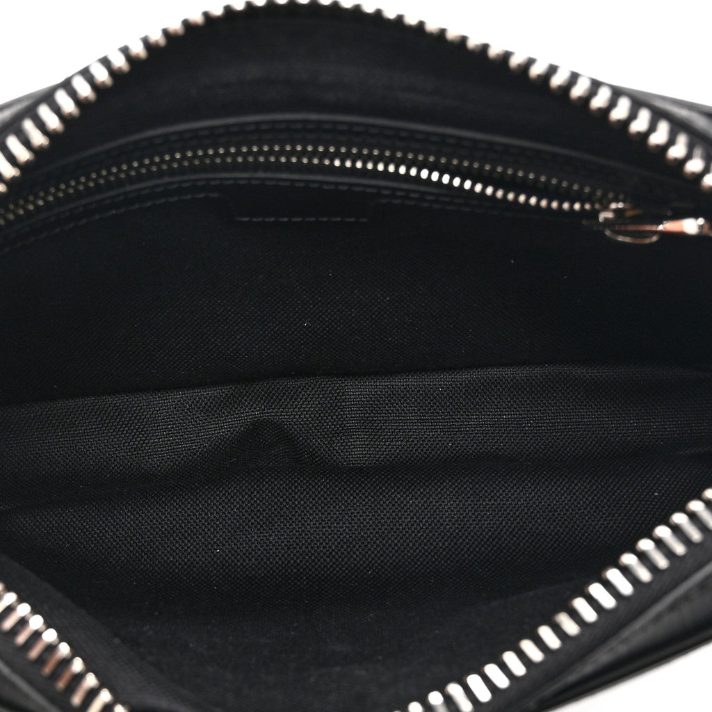 Gucci Soft GG Supreme Monogram Web Belt Bag Black Grey