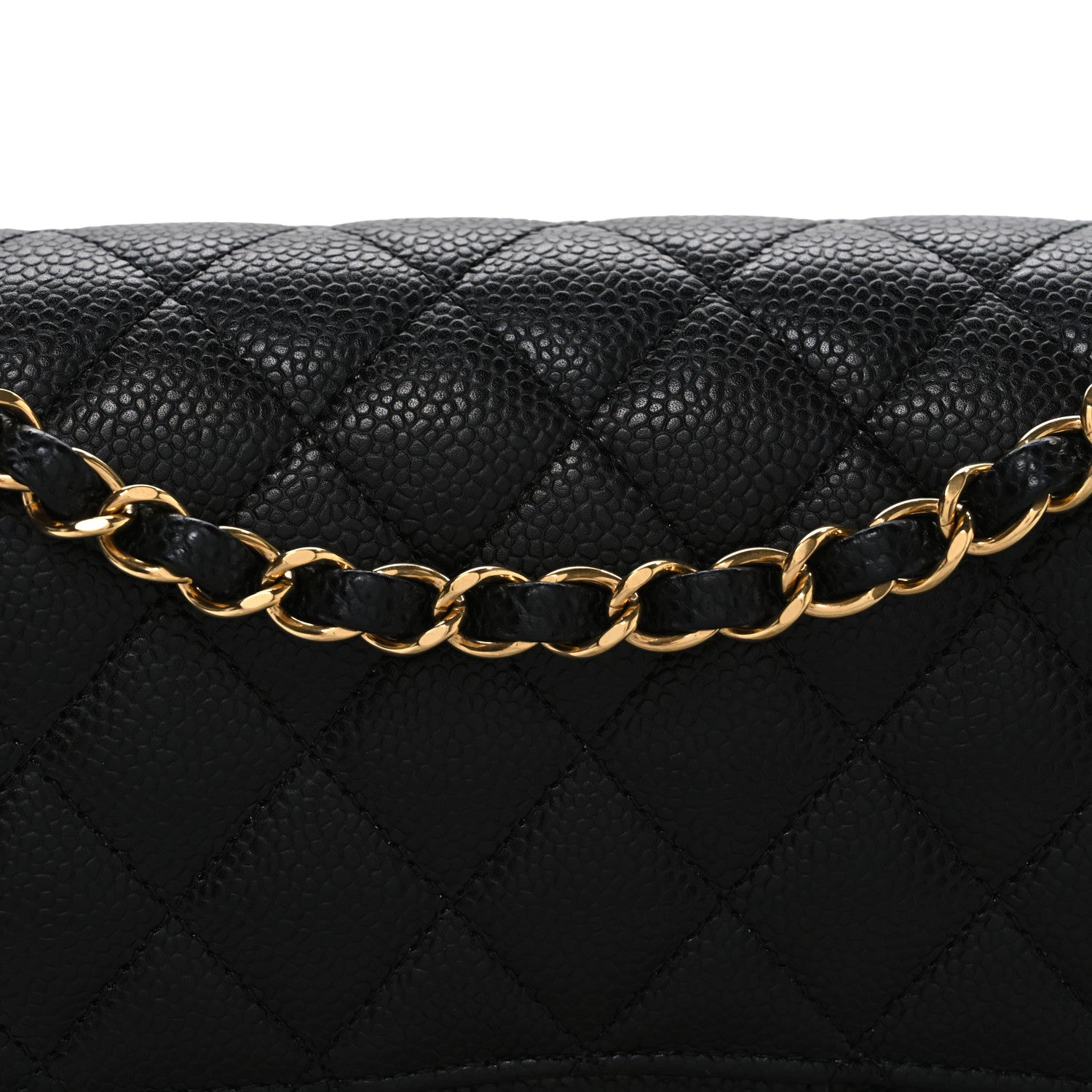 Chanel Caviar Quilted Medium Double Flap Black