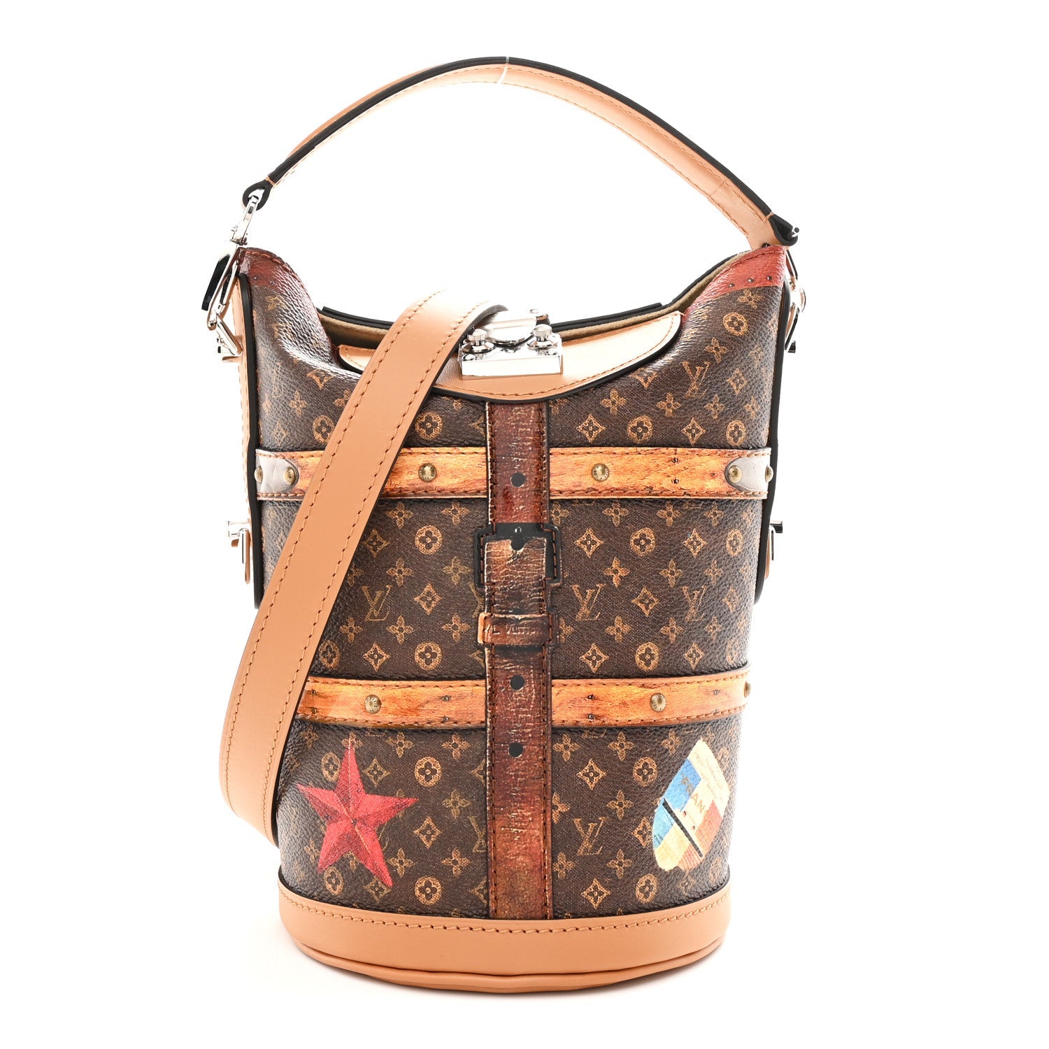 Louis Vuitton Transformed Monogram Time Trunk Duffle Bag