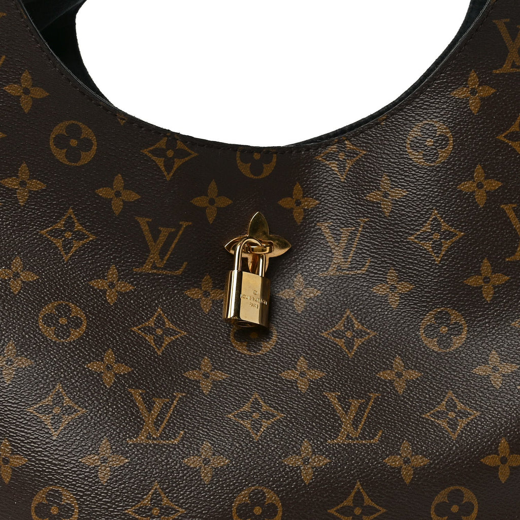 Louis Vuitton Monogram Snakeskin Flower Hobo