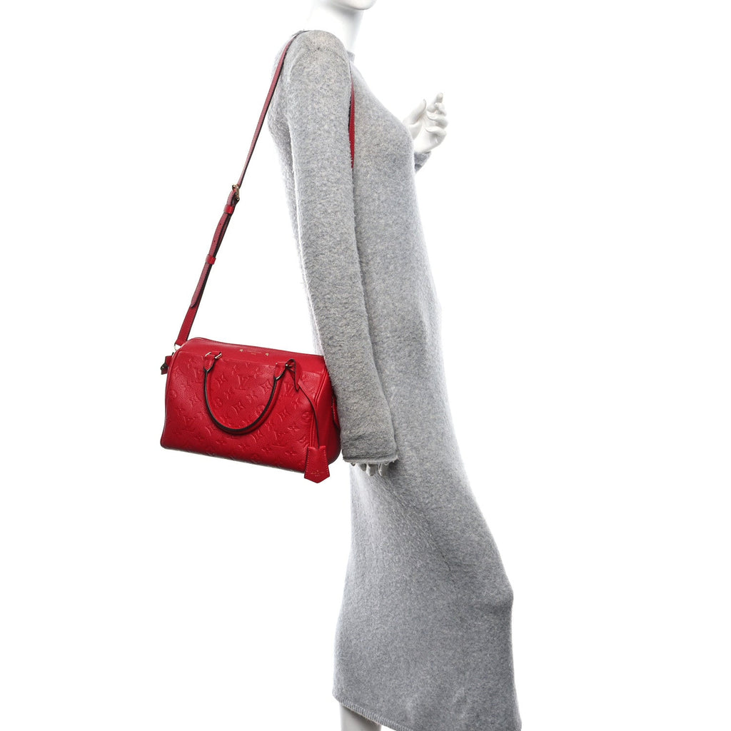 Louis Vuitton Empreinte Speedy Bandouliere 25 NM Cherry