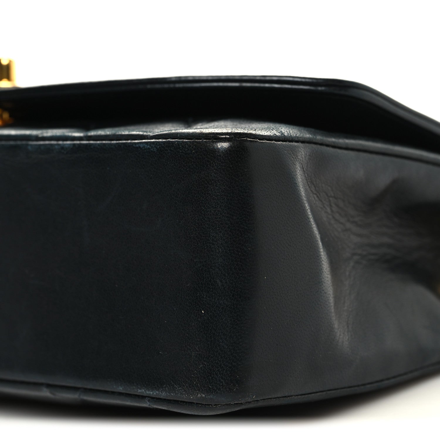 Chanel Lambskin Quilted Medium Single Flap Black