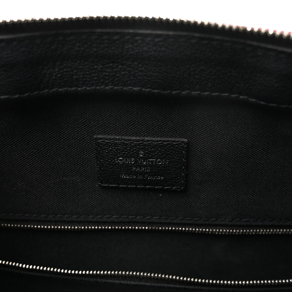 Louis Vuitton Epi Vaneau GM Black Hot Pink