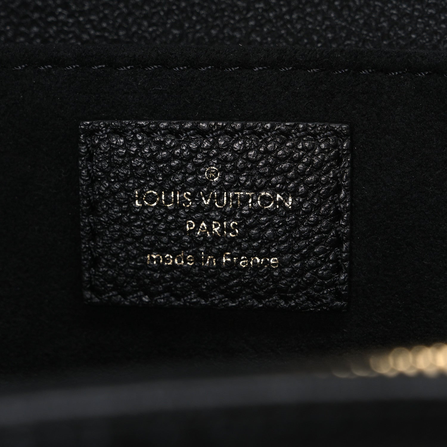 Louis Vuitton Empreinte Pochette Metis East West Black