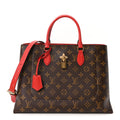 Louis Vuitton Monogram Flower Tote Coquelicot