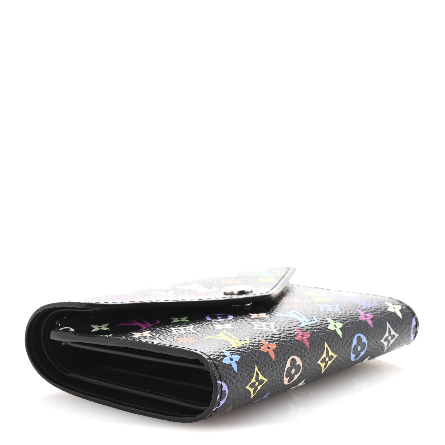 Louis Vuitton LV x TM Monogram Multicolor Victorine Wallet Black