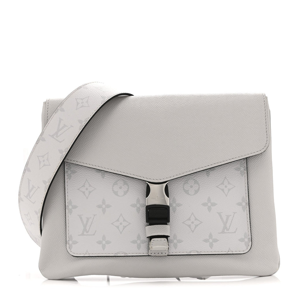 Louis Vuitton Taigarama Outdoor Flap Messenger White