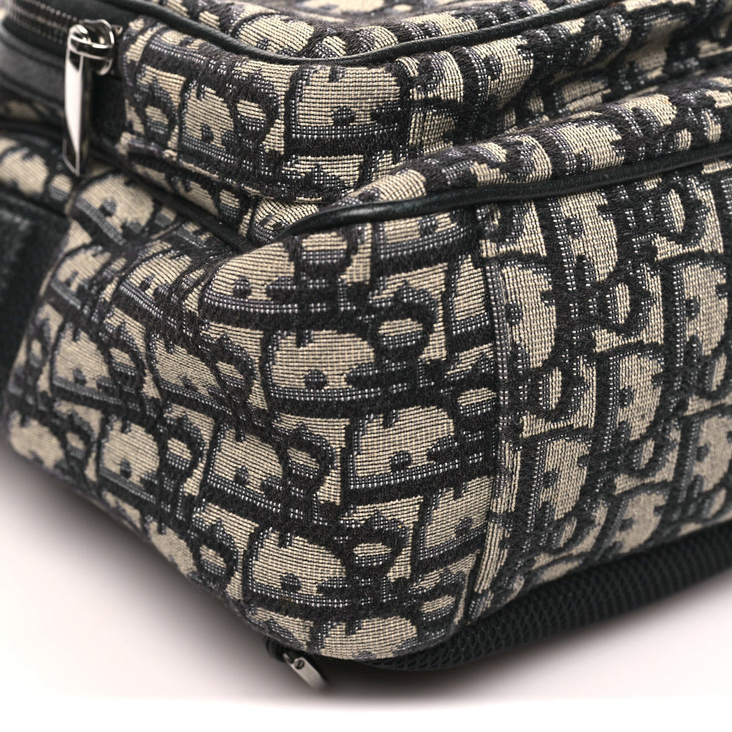 Christian Dior Oblique Mini Rider Backpack Black