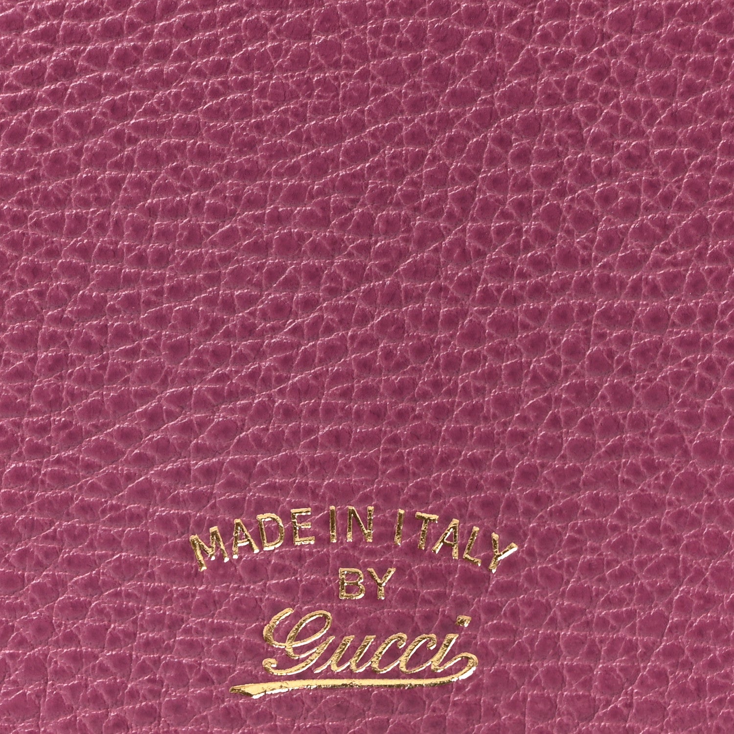 Gucci Dollar Calfskin Mini Swing Wallet Bag Purple