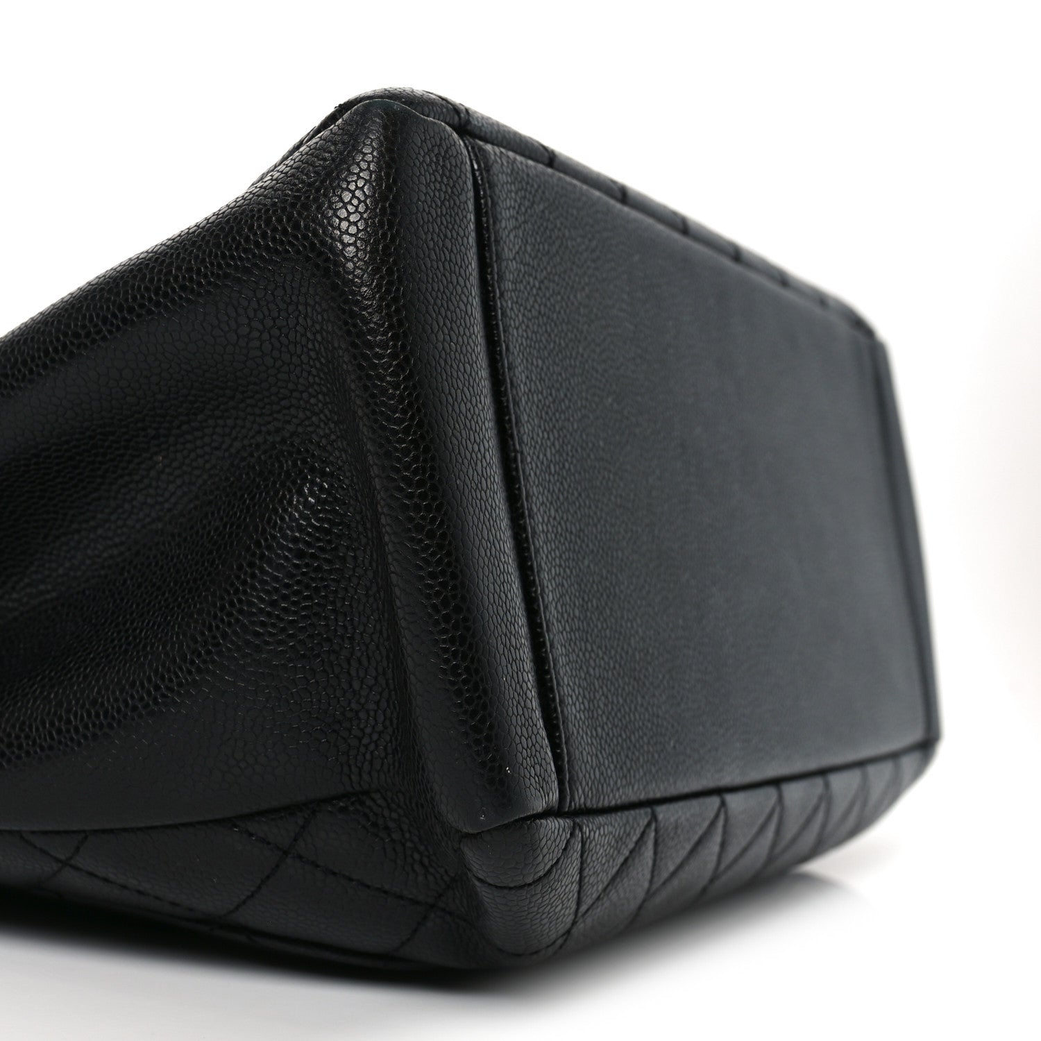Chanel Caviar Quilted Grand Shopping Tote GST Black