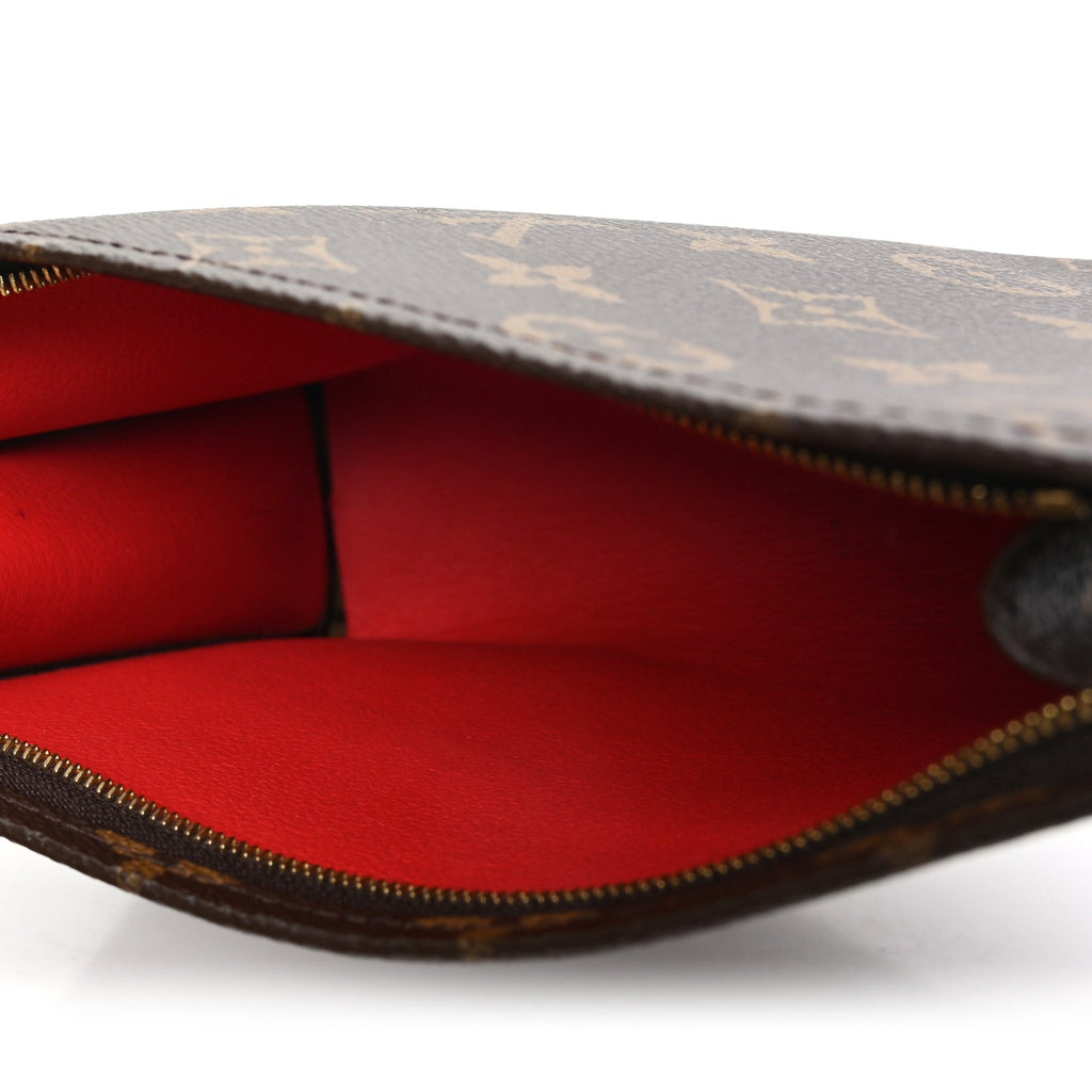 Louis Vuitton Monogram Toiletry Pouch 19 Red