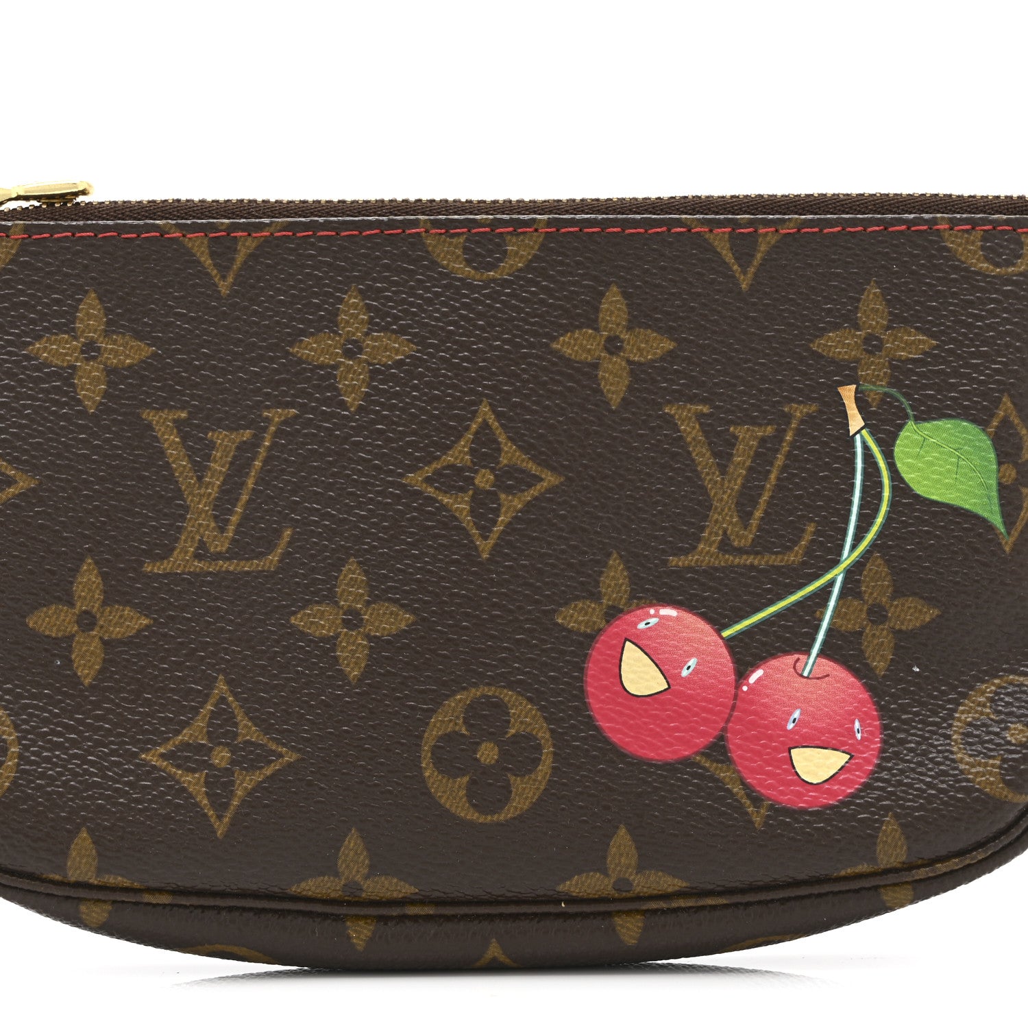 Louis Vuitton Monogram Cerises Mini Pochette Accessories