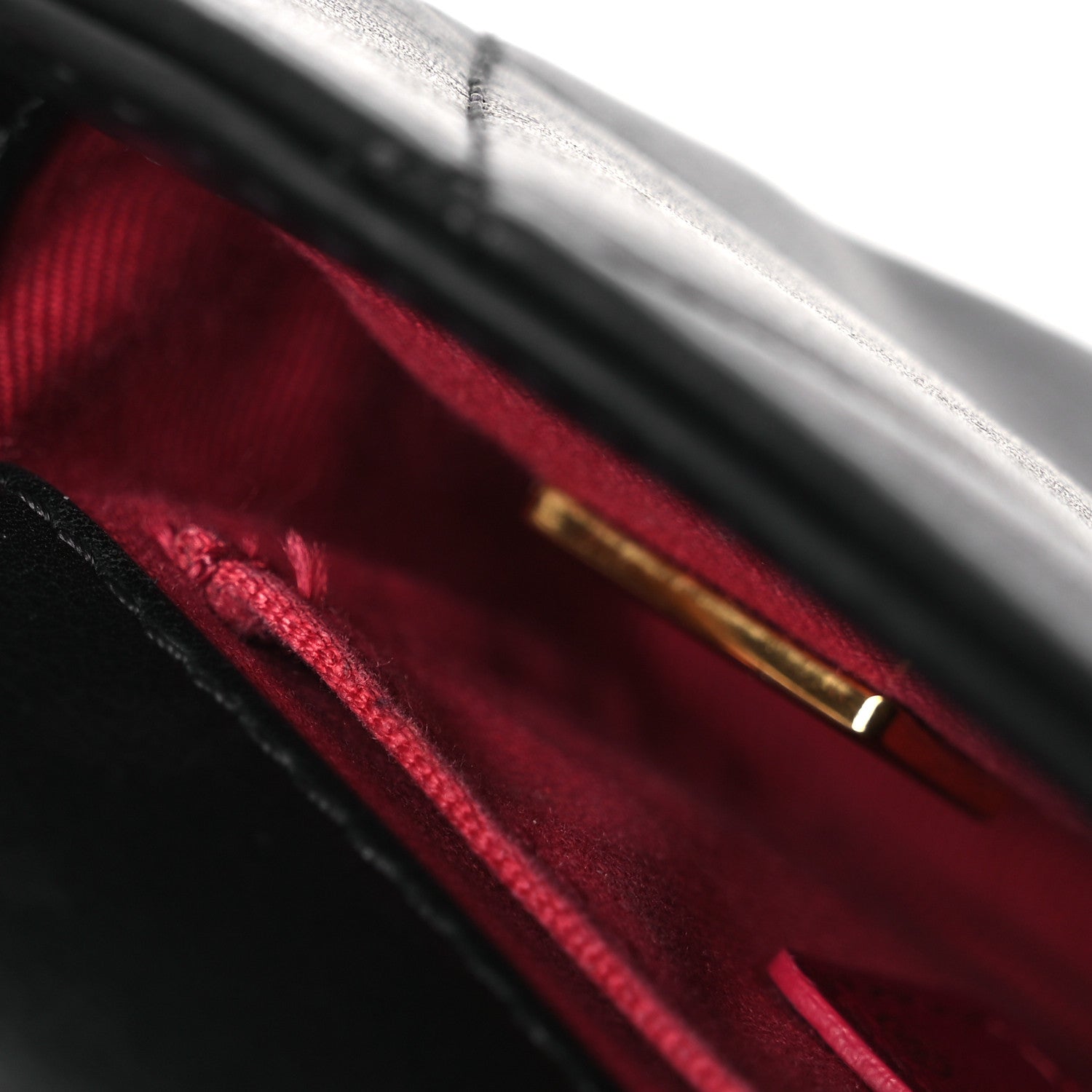 Chanel Calfskin Quilted Mini Framing Chain Bag Black