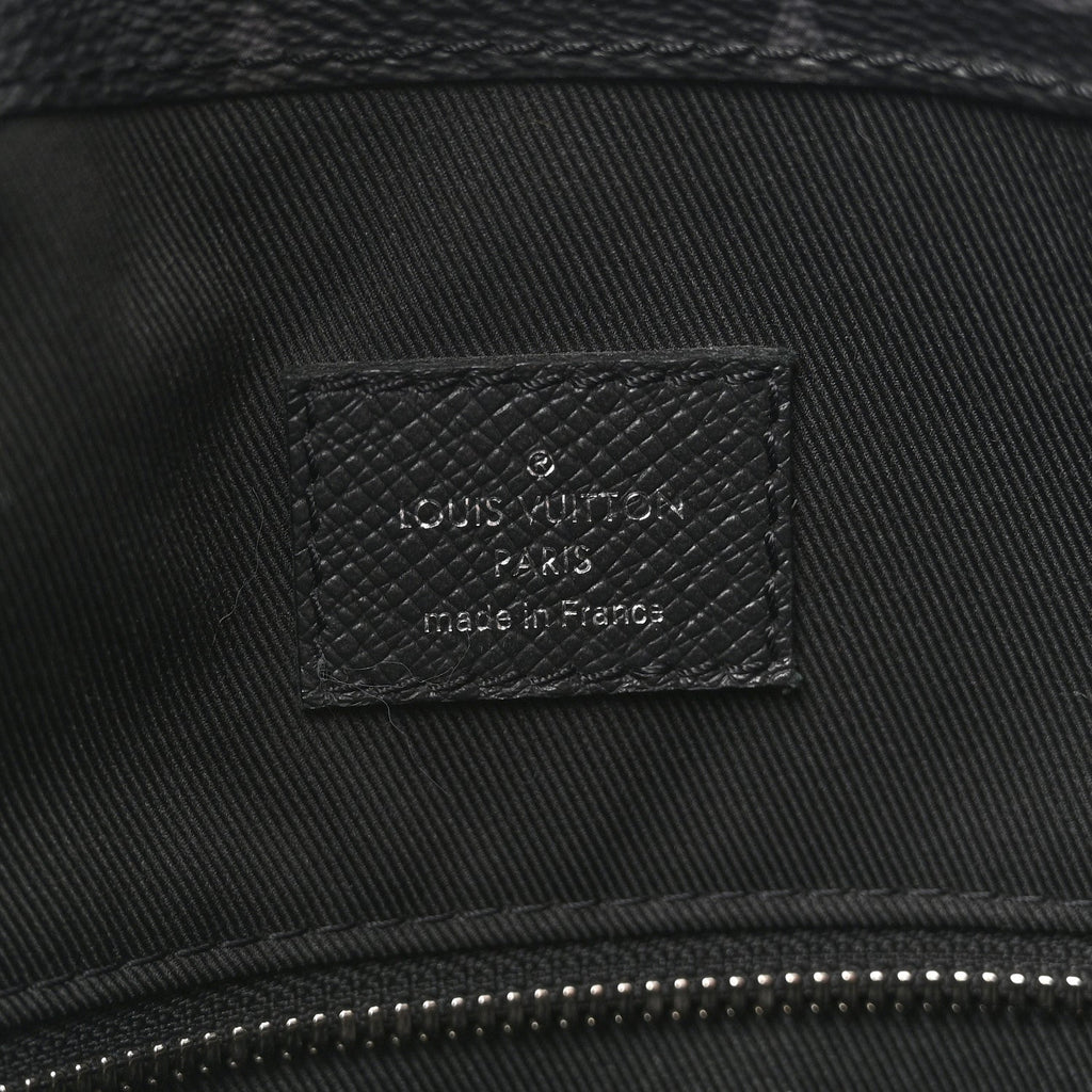 Louis Vuitton Taiga Monogram Eclipse Outdoor Tote Black