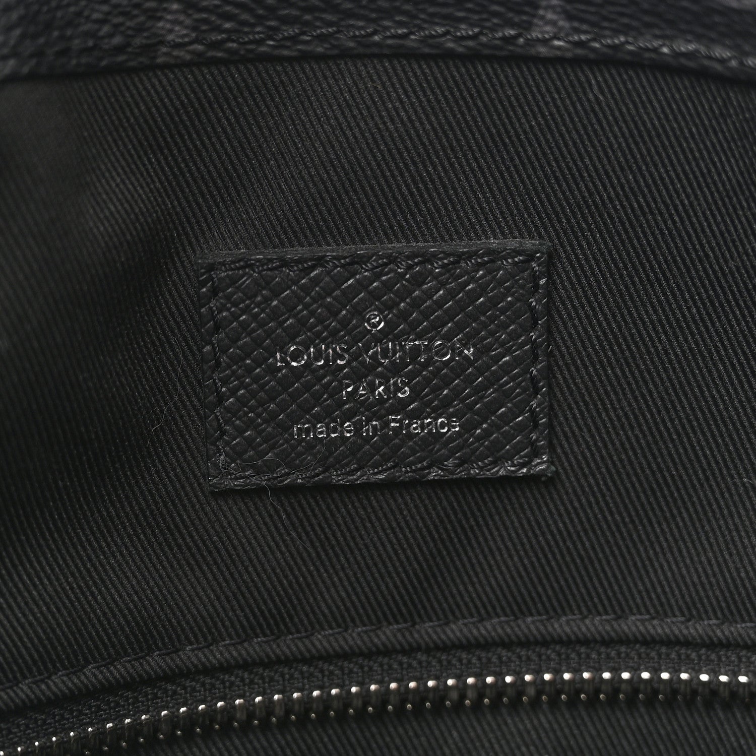 Louis Vuitton Taiga Monogram Eclipse Outdoor Tote Black