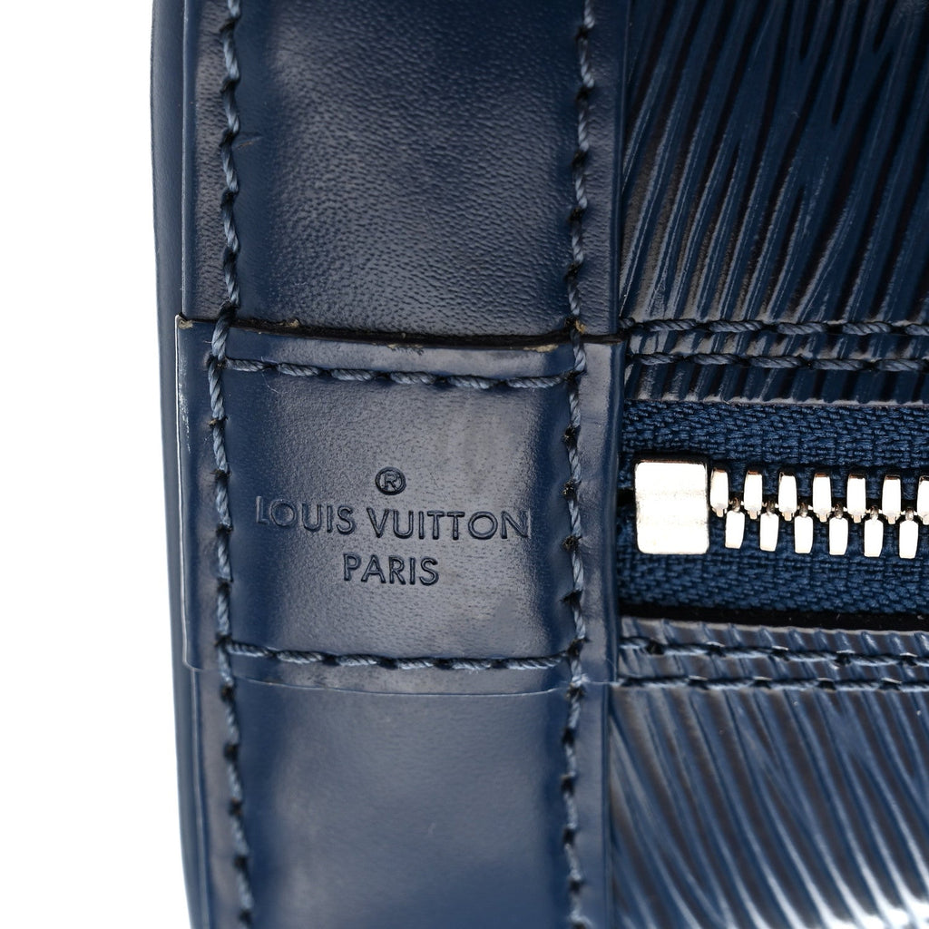 Louis Vuitton Epi Alma BB Indigo