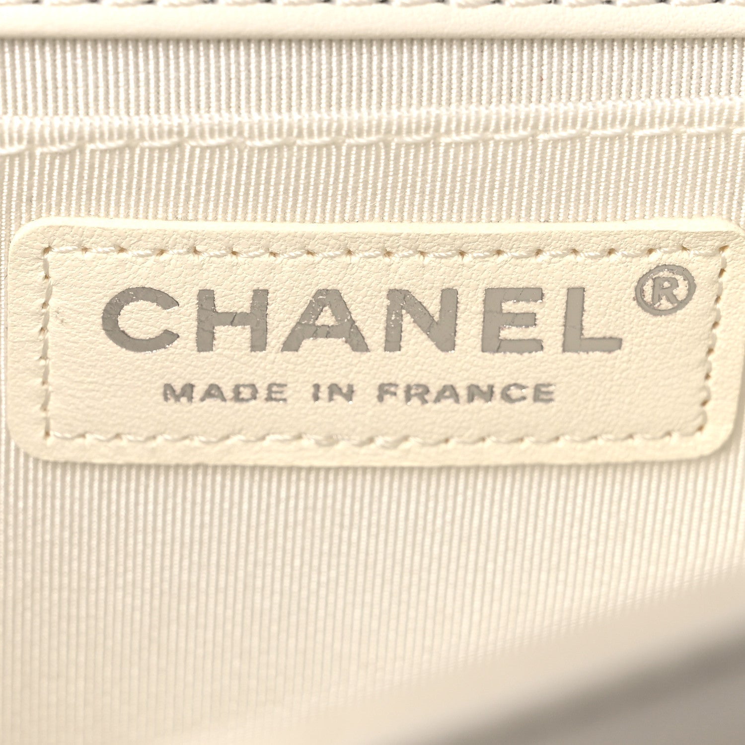 Chanel Calfskin Quilted Medium Boy Flap White