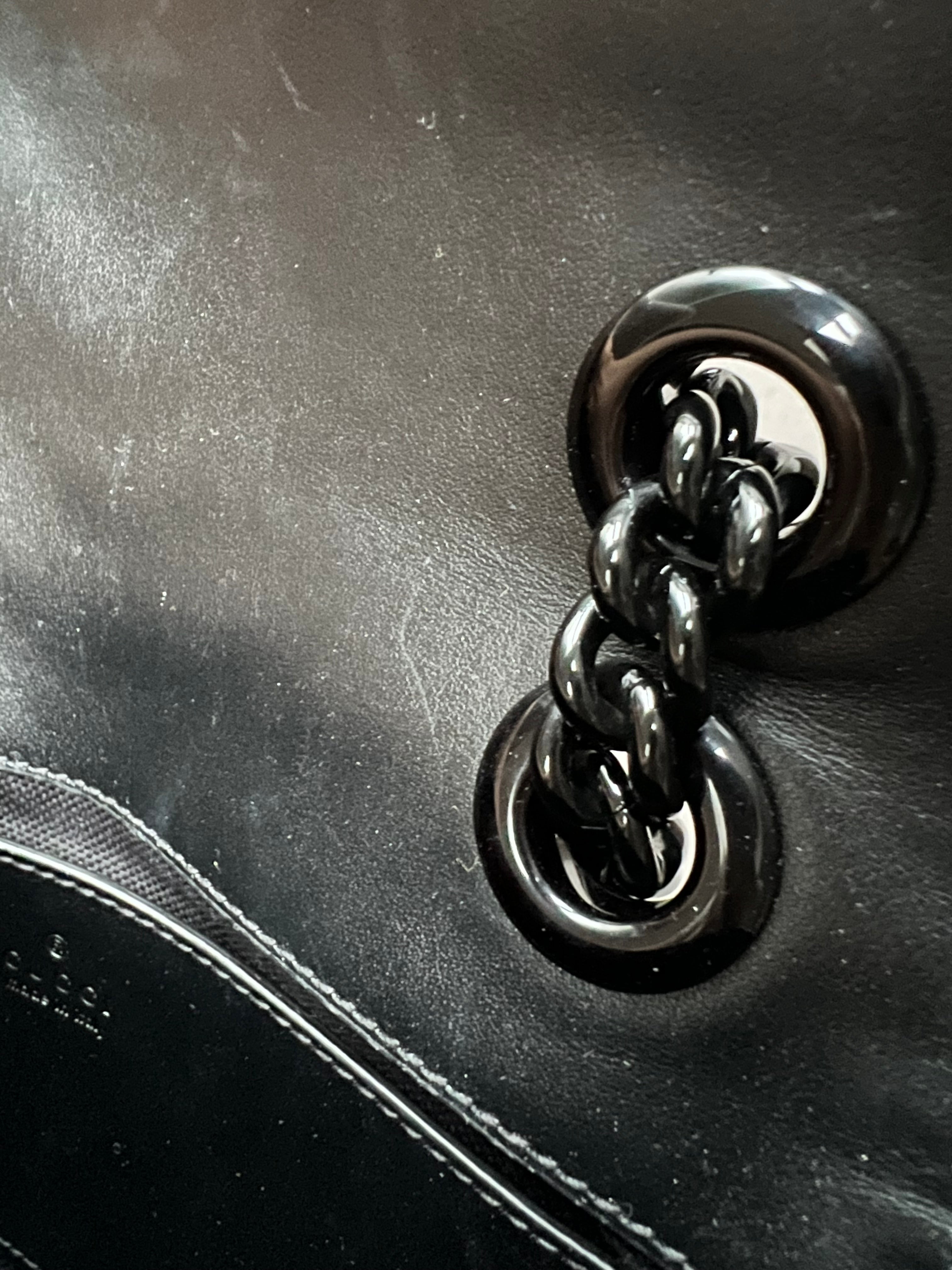 Gucci GG Black Marmont Mini Shoulder Bag