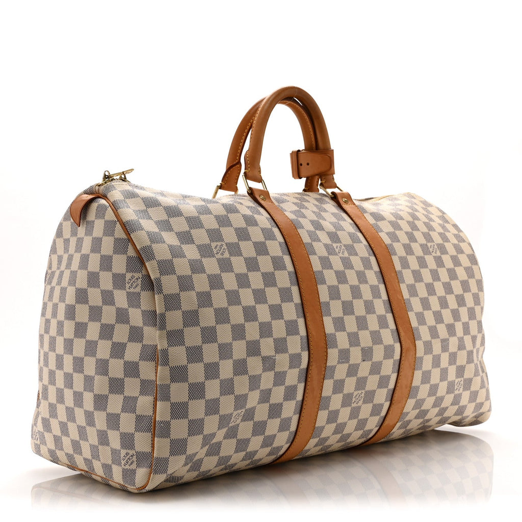 Louis Vuitton Damier Azur Keepall 50