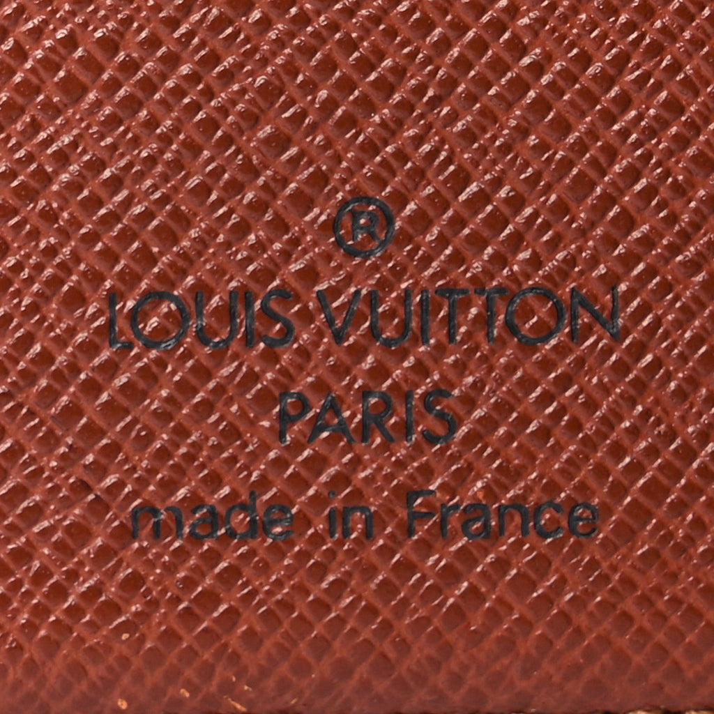 Louis Vuitton Monogram Small Ring Agenda Cover