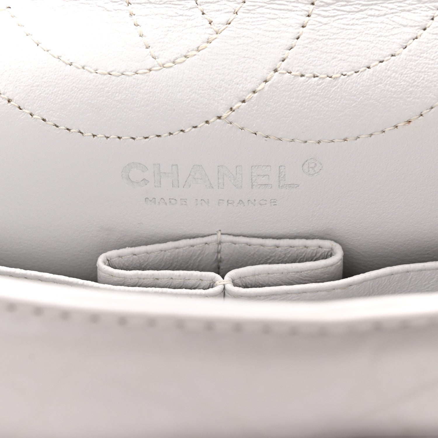 Chanel Aged Calfskin 2.55 Reissue 226 Flap White