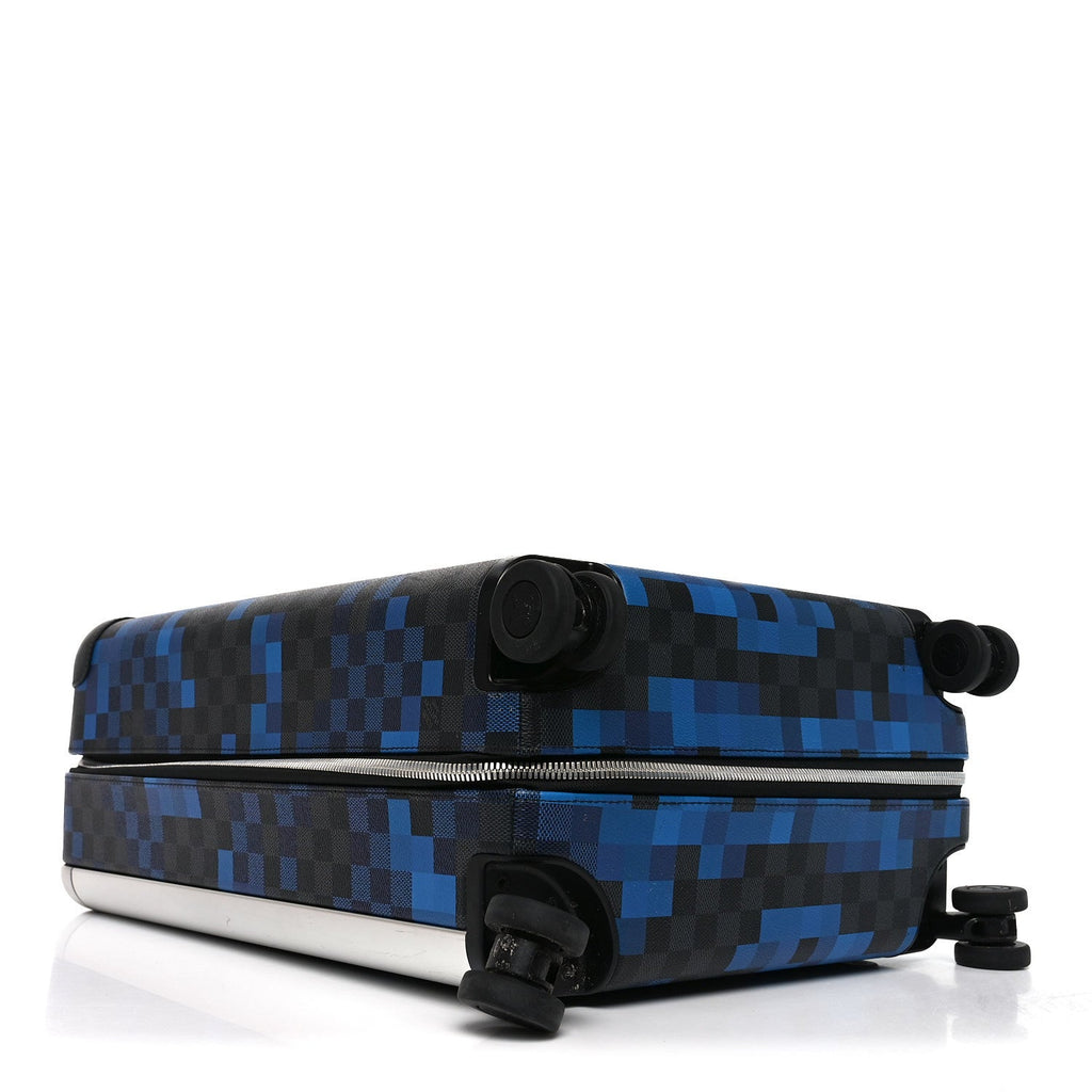 Louis Vuitton Damier Graphite Giant Pixel Horizon 55 Blue