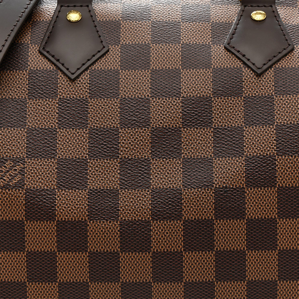 Louis Vuitton Damier Ebene Speedy Bandouliere 25