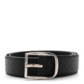 Gucci Soft Microguccissima 40mm Belt 110 44 Black