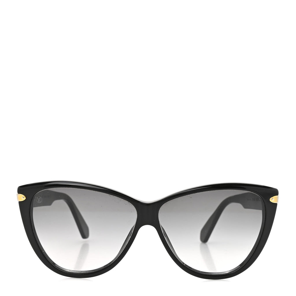 Louis Vuitton Acetate Velvet Sunglasses Z1293W Black