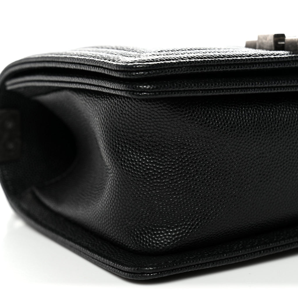 Chanel Caviar Quilted Small Boy Flap Black