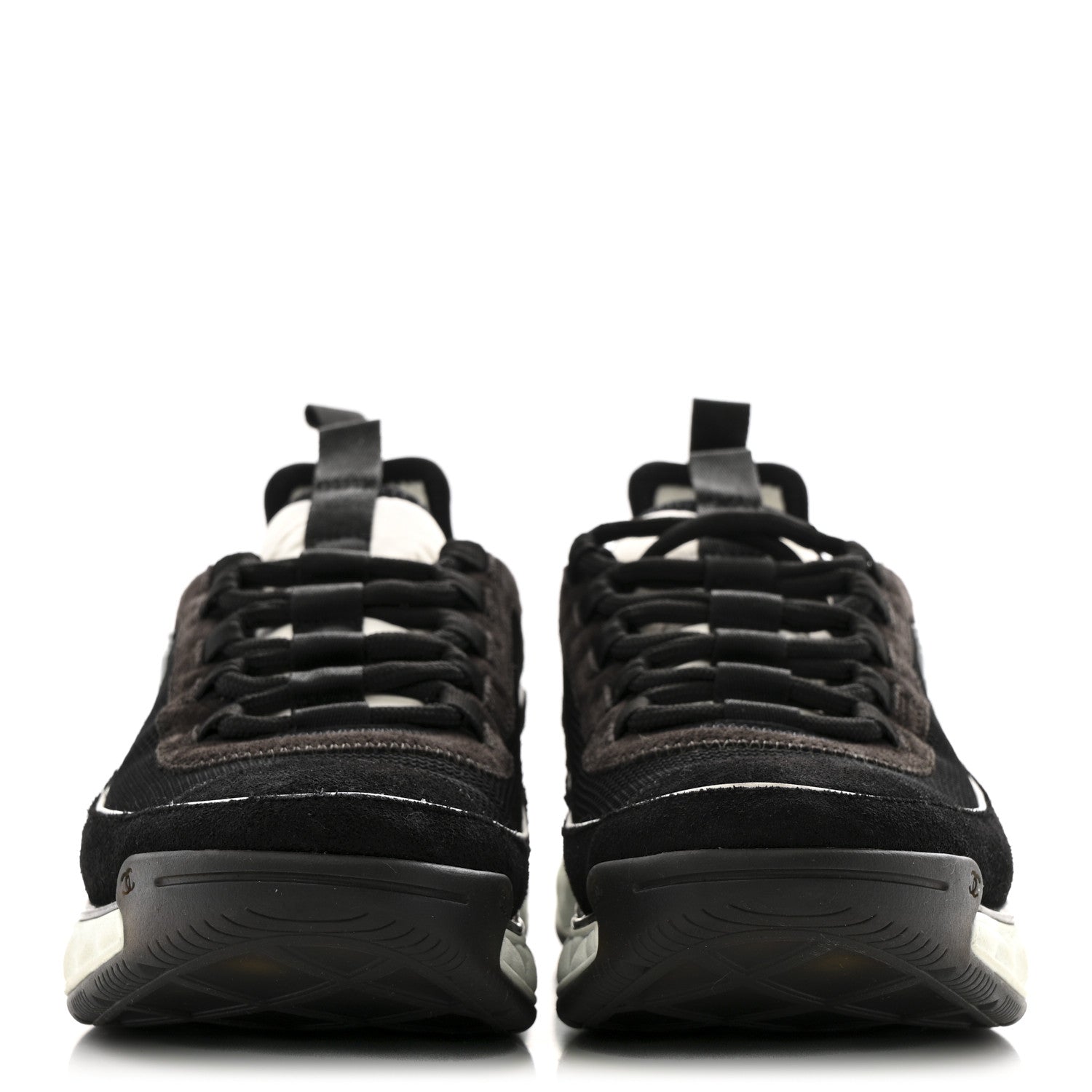 Fabric Suede CC Sneakers 40 Black Dark Grey
