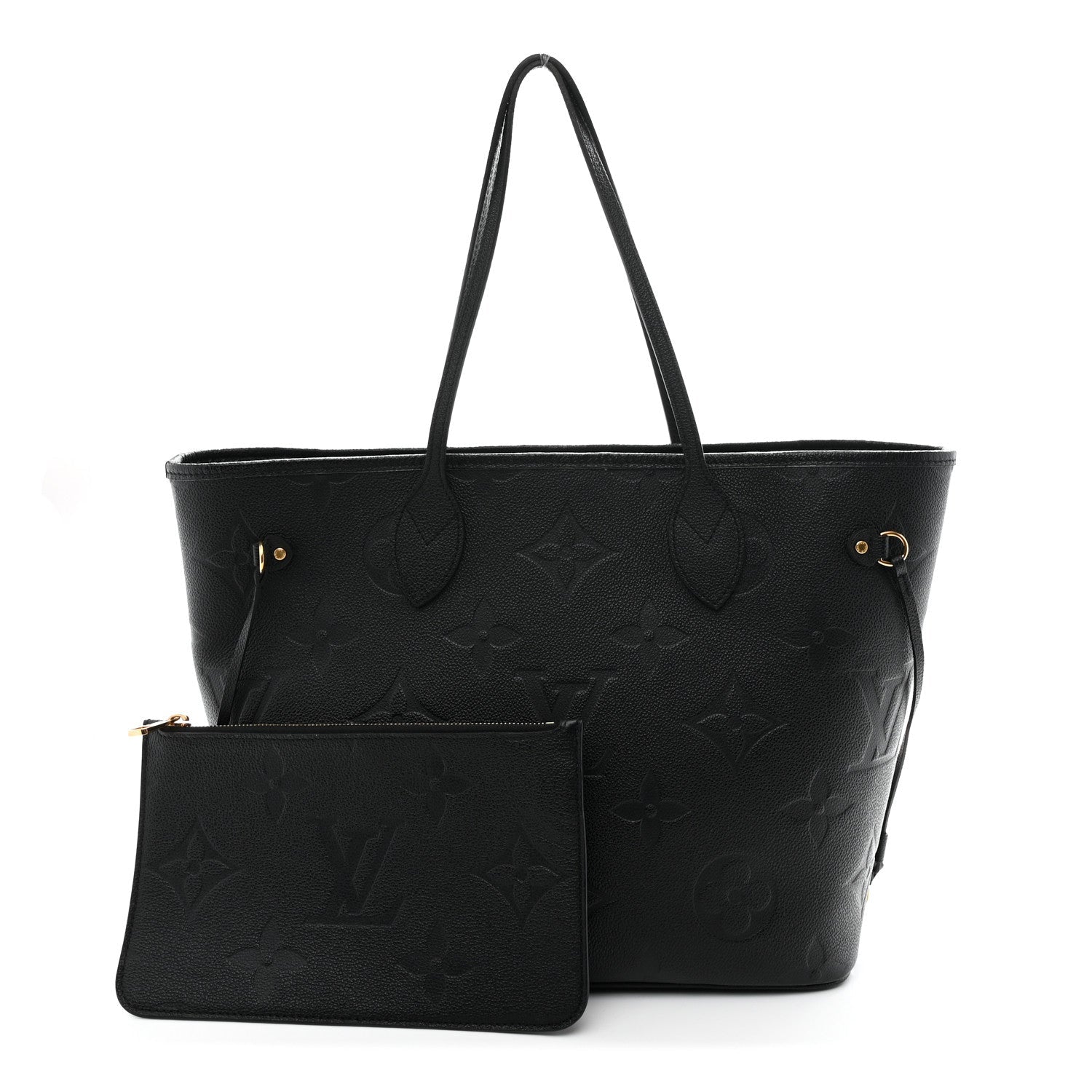 Louis Vuitton Empreinte Monogram Giant Neverfull MM Black