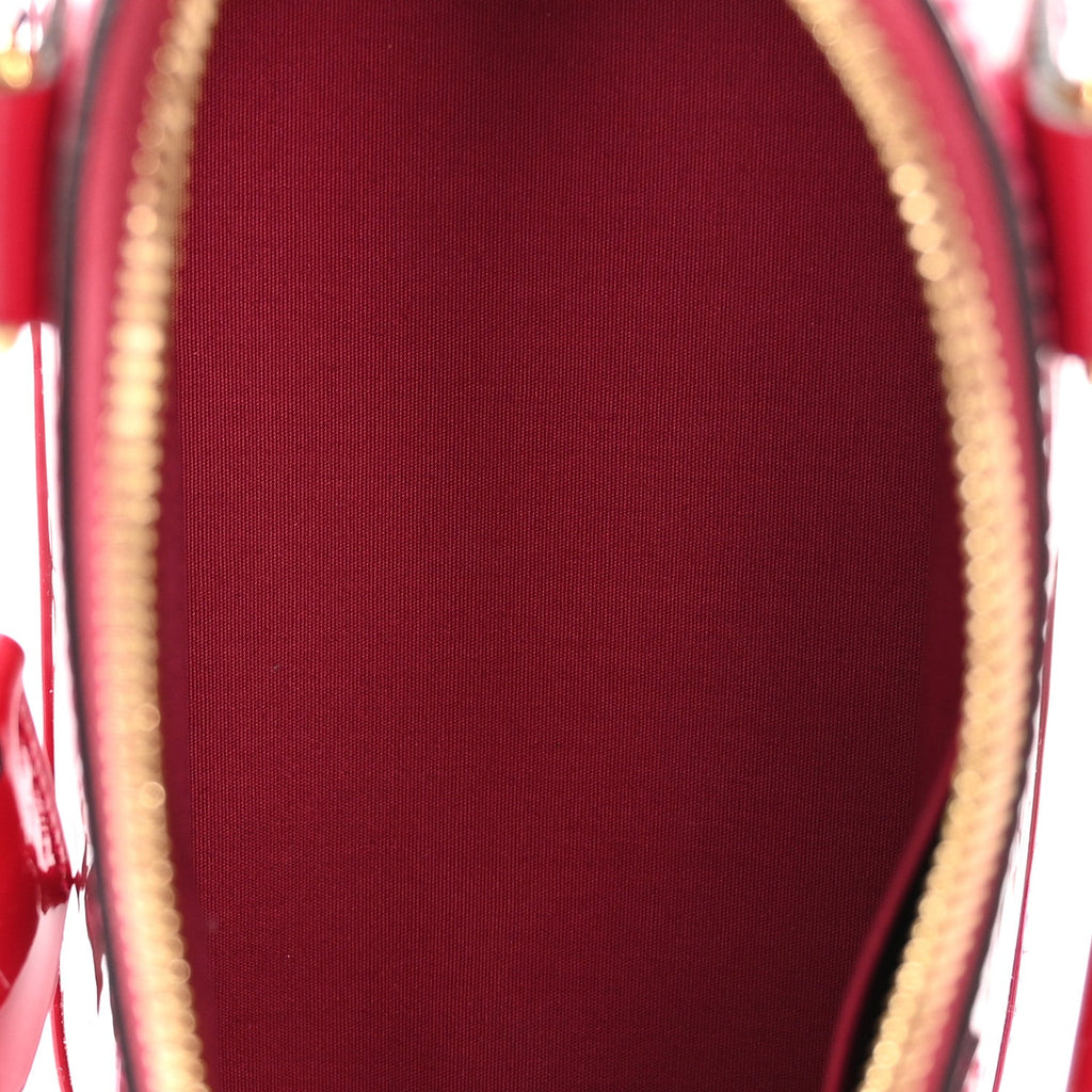 Louis Vuitton Vernis Alma BB Magenta