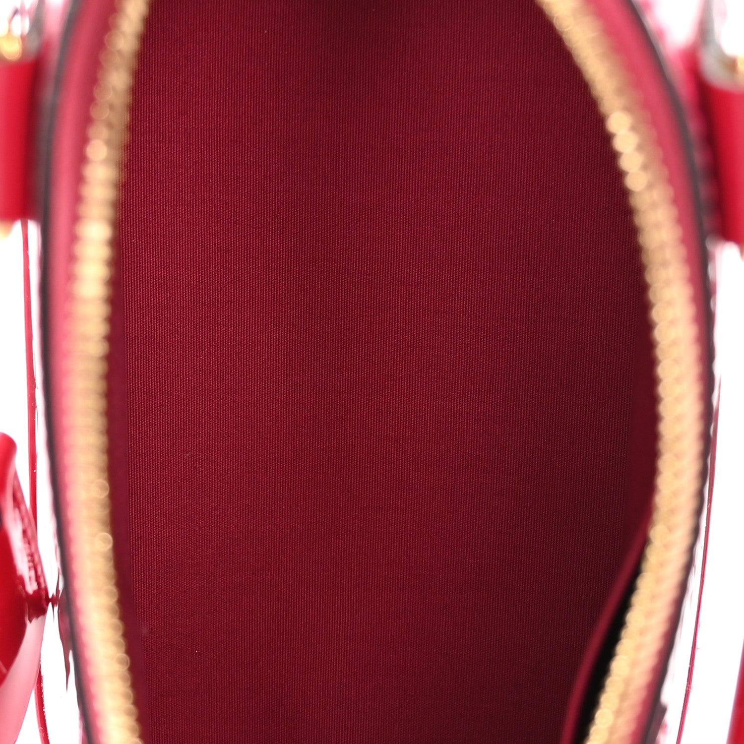 Louis Vuitton Vernis Alma BB Magenta
