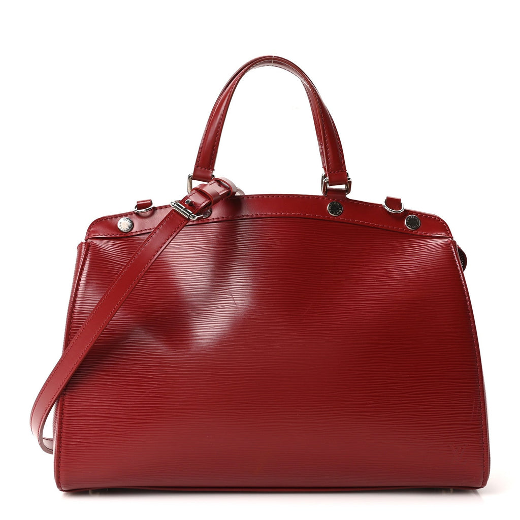 Louis Vuitton Epi Brea MM Rubis