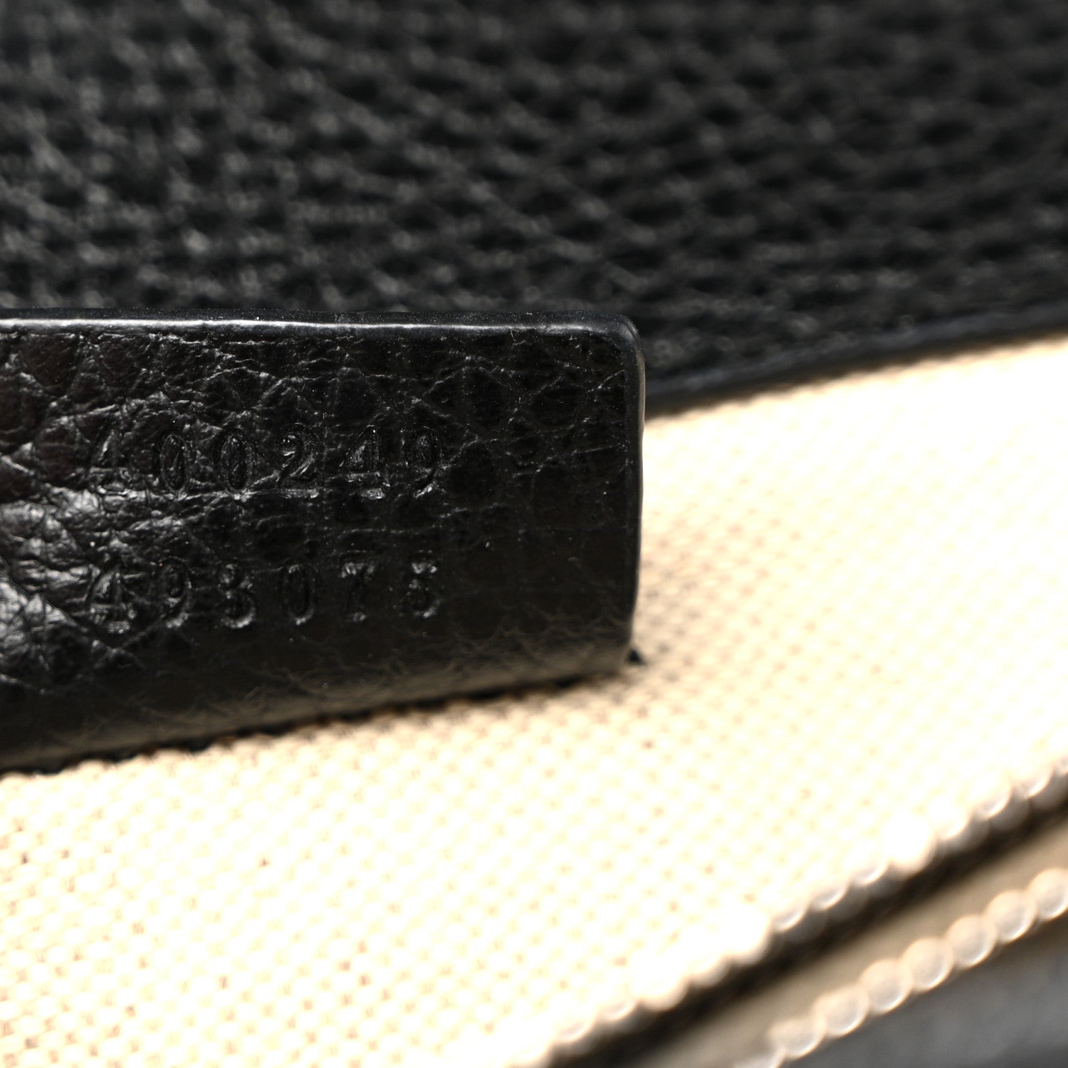 Gucci Pebbled Calfskin Small Dionysus Shoulder Bag Black