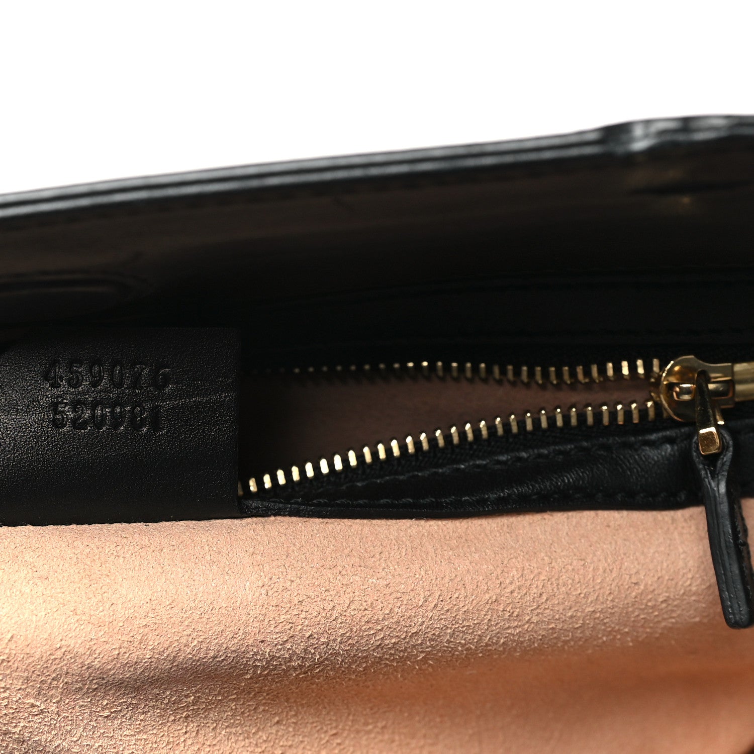 Gucci Nappa Bamboo Web Small Nymphaea Top Handle Bag Black