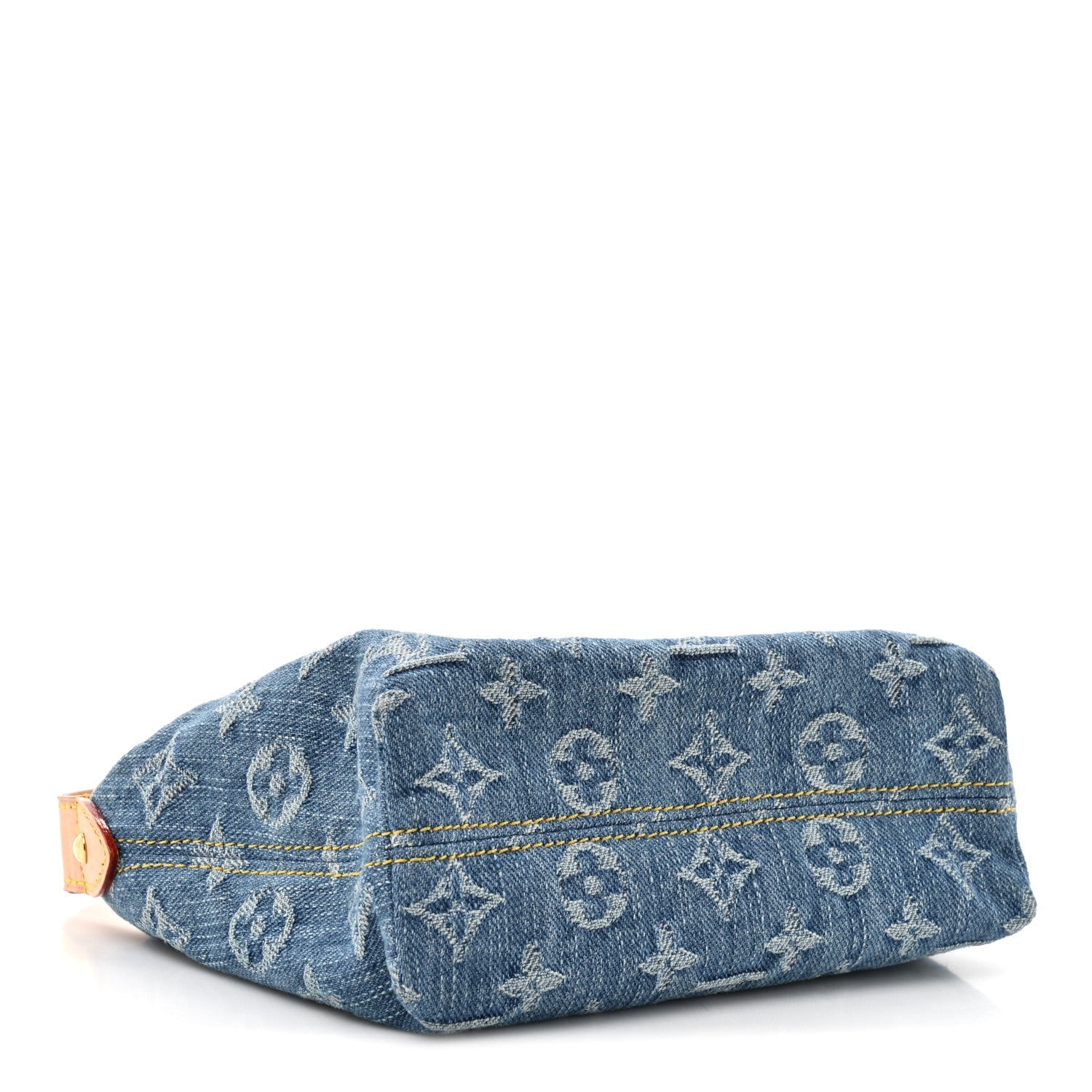 Louis Vuitton Monogram Denim Hills Pochette Blue