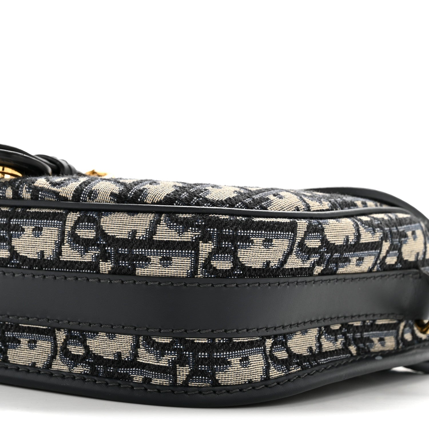 Christian Dior Oblique Medium Bobby Flap Blue