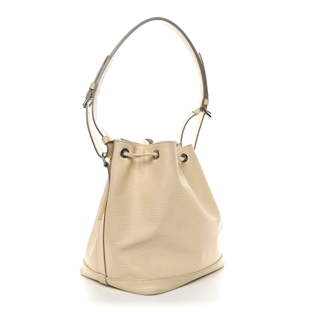 Louis Vuitton Epi Petit Noe NM Ivory