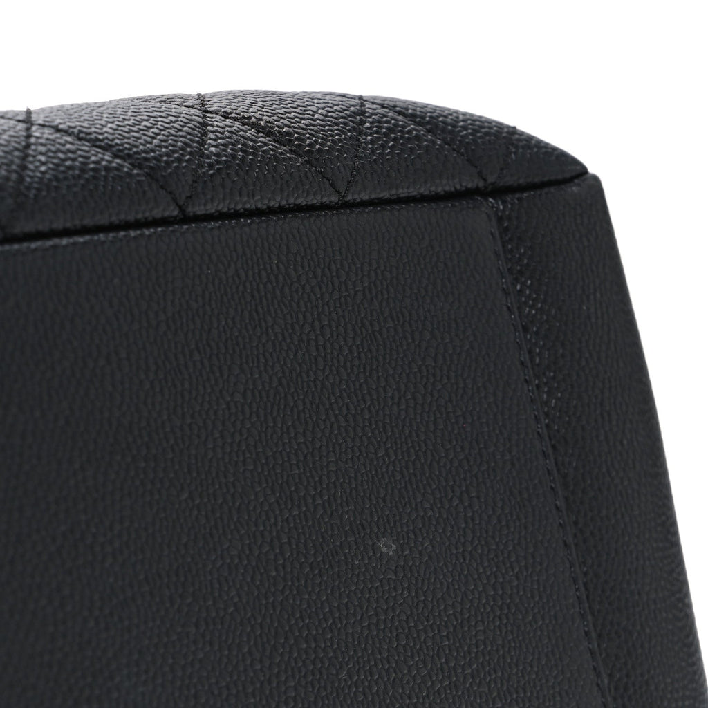 Chanel Caviar Quilted Grand Shopping Tote GST Black