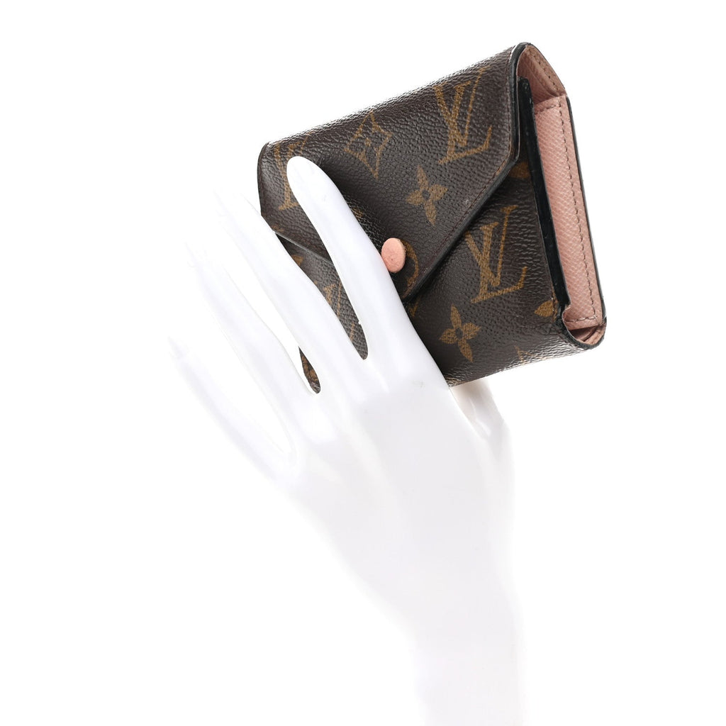 Louis Vuitton Monogram Victorine Wallet Rose Ballerine