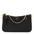 Louis Vuitton Empreinte Easy Pouch On Strap Black