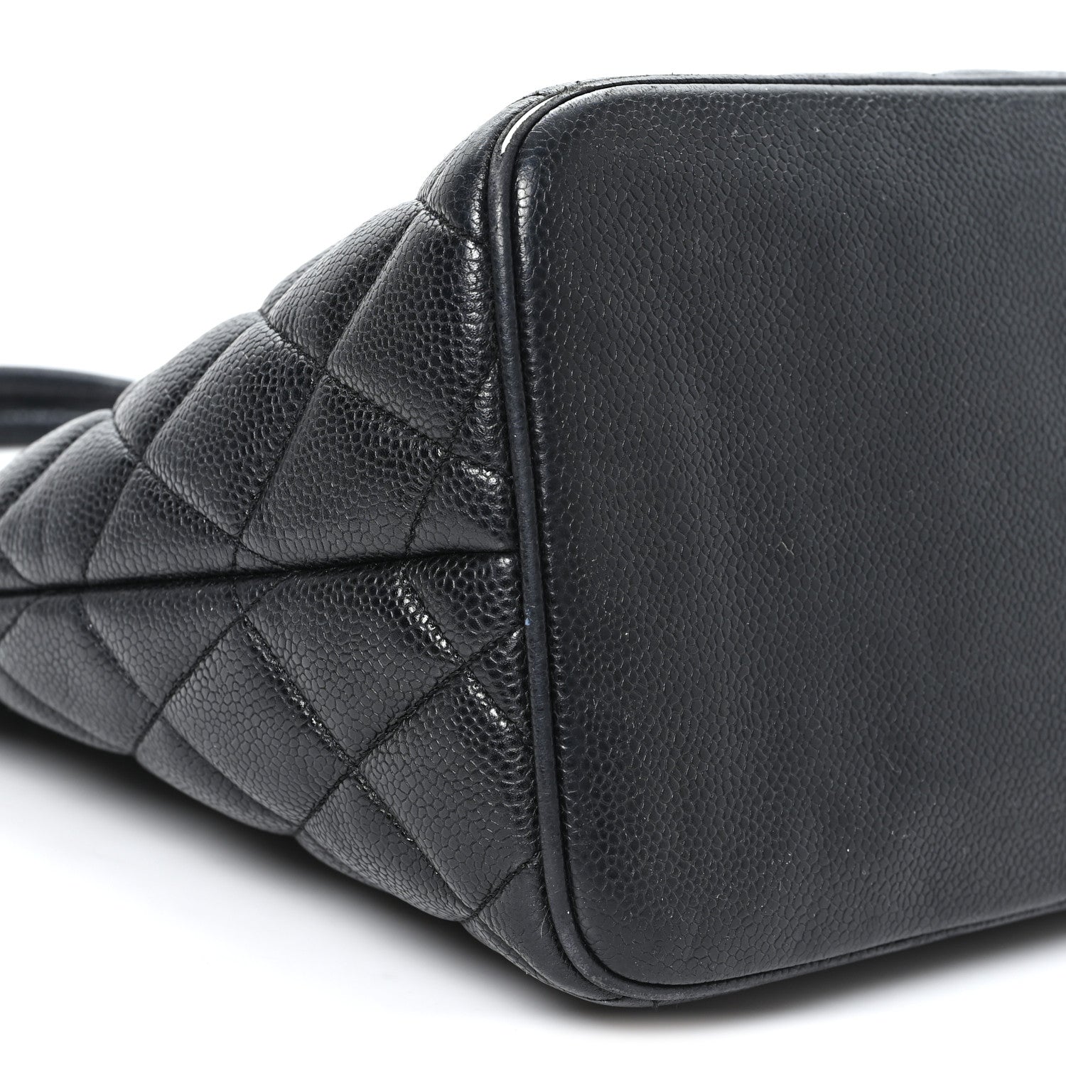 Chanel Caviar Quilted Medallion Tote Black