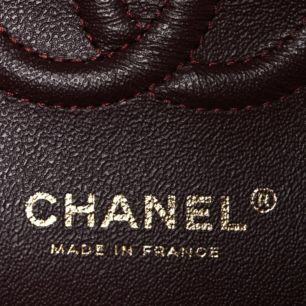 Chanel Lambskin Quilted Small Double Flap Black