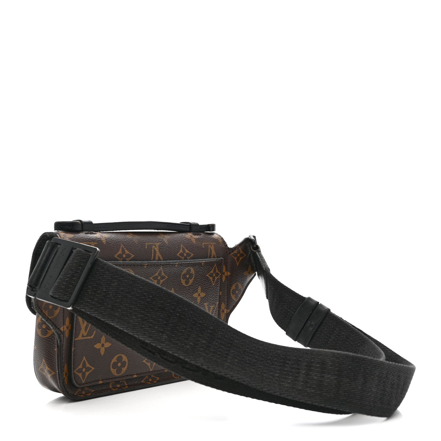 Louis Vuitton Monogram Macassar S Lock Messenger