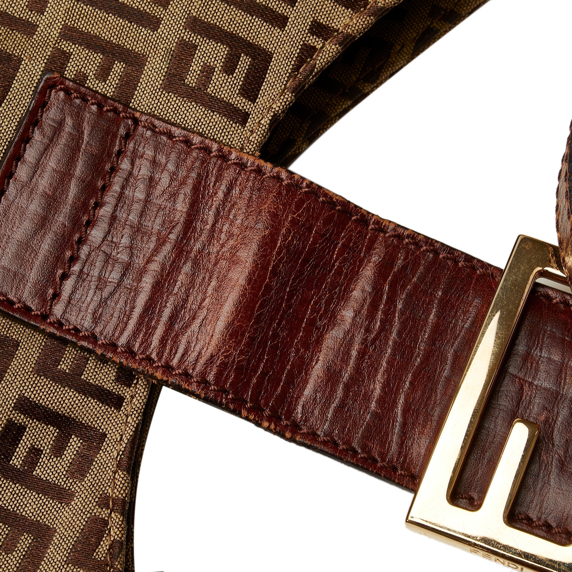 FENDI Zucchino Shoulder Bag