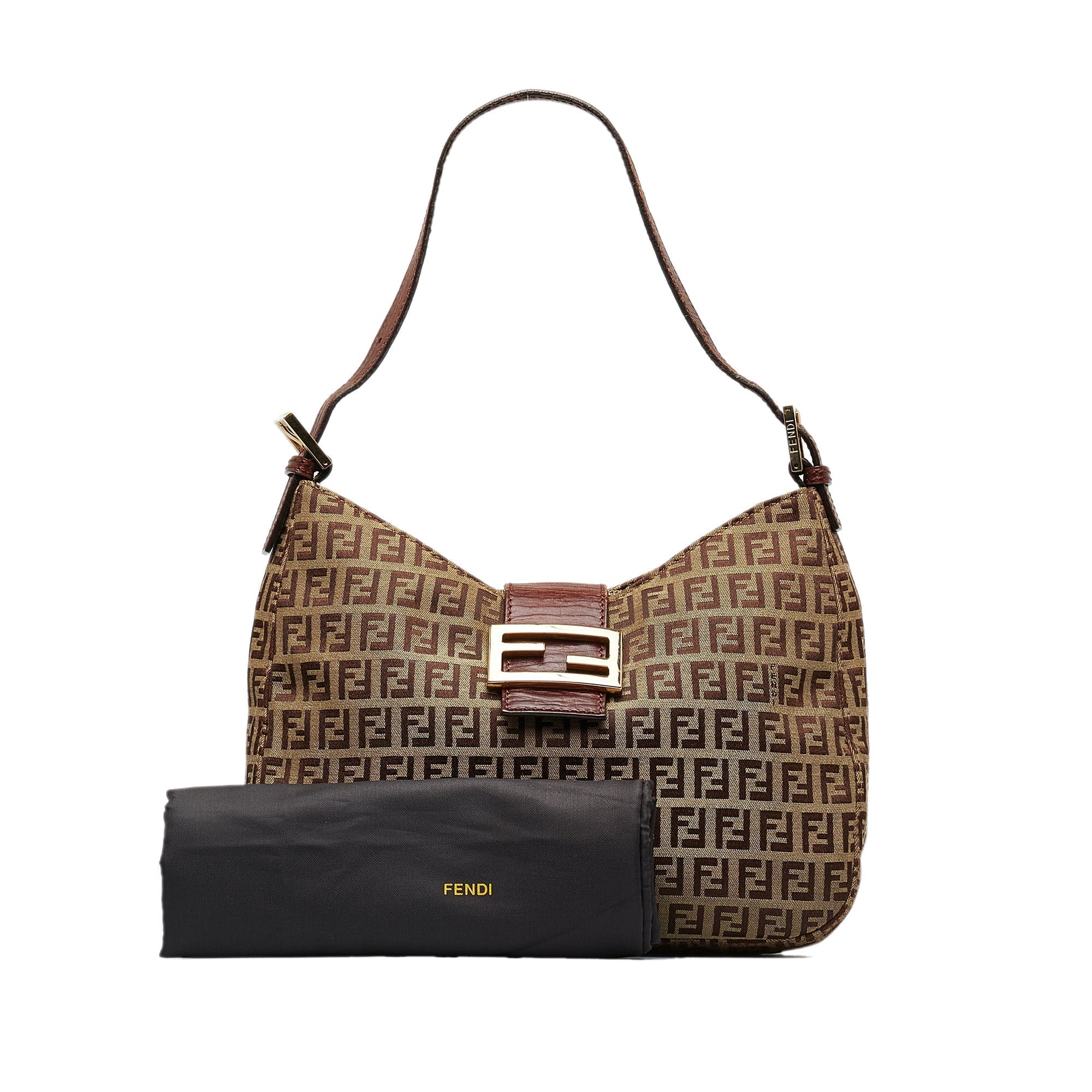 FENDI Zucchino Shoulder Bag