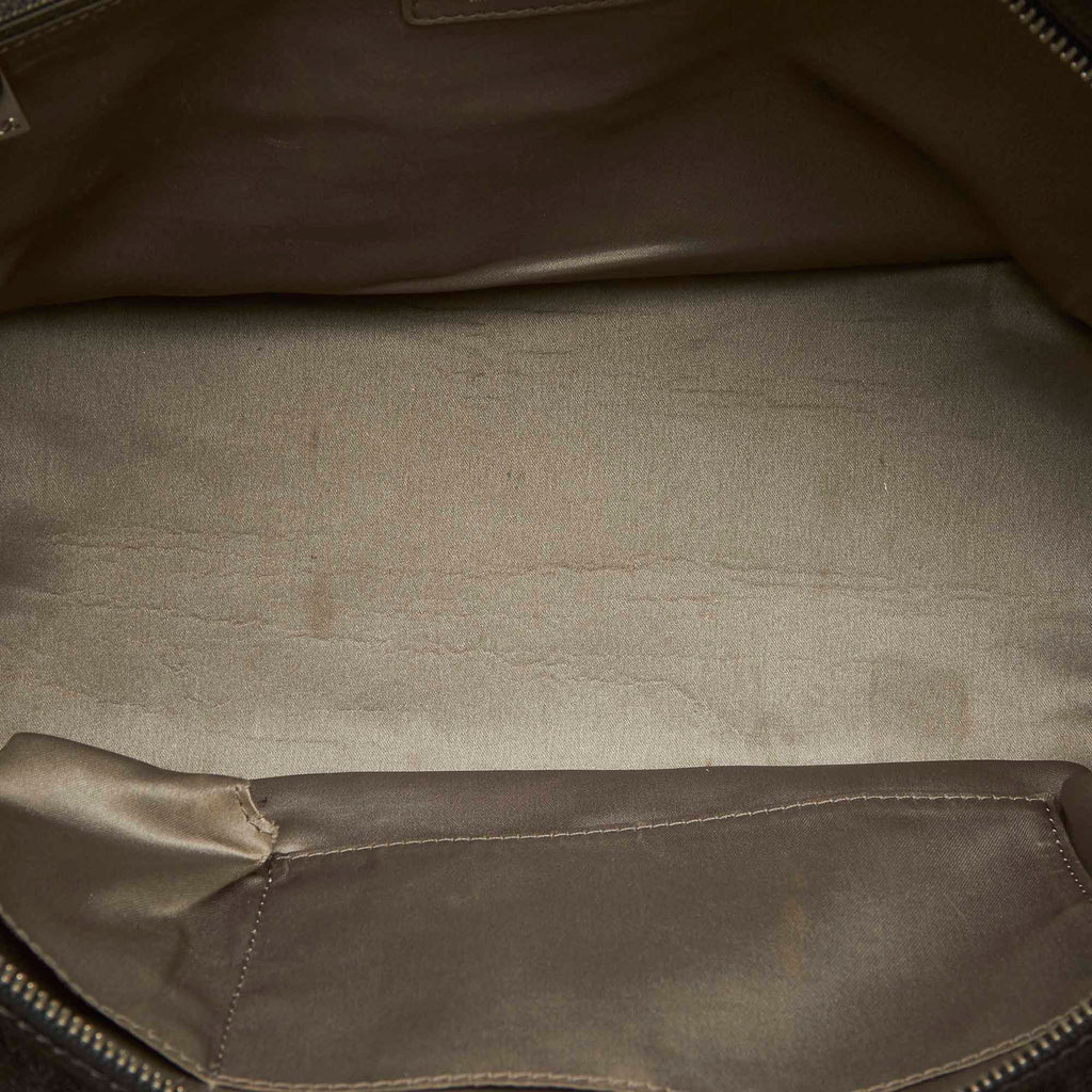Chanel Dark Brown Leather Pocket in the City Shoulder Bag