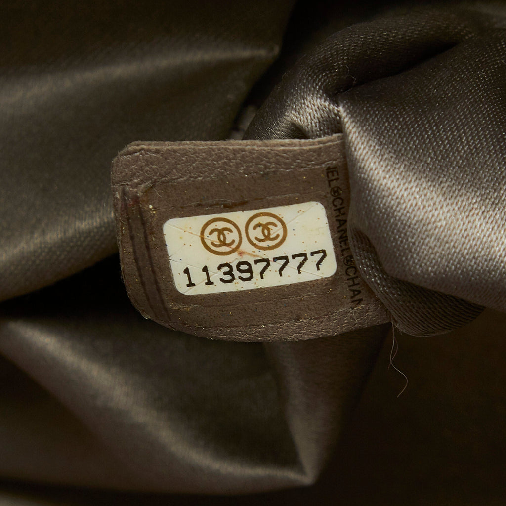 Chanel Dark Brown Leather Pocket in the City Shoulder Bag